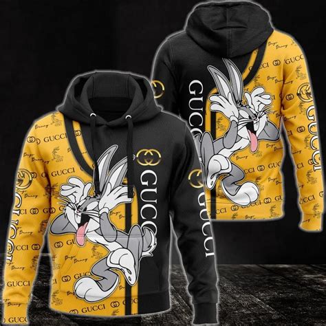 gucci bugs bunny shirt men|bugs bunny graphic print hoodie.